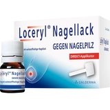 Galderma Laboratorium Loceryl Nagellack gegen Nagelpilz DIREKT-Applikat. 3 ml
