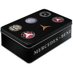 Nostalgic-Art Keksdose Vorratsdose Kaffeedose Frischhaltedose – Mercedes-Benz Logo
