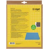 Sigel Mauspad hellblau-dunkelgrau RPET RPP 250x7x200mm