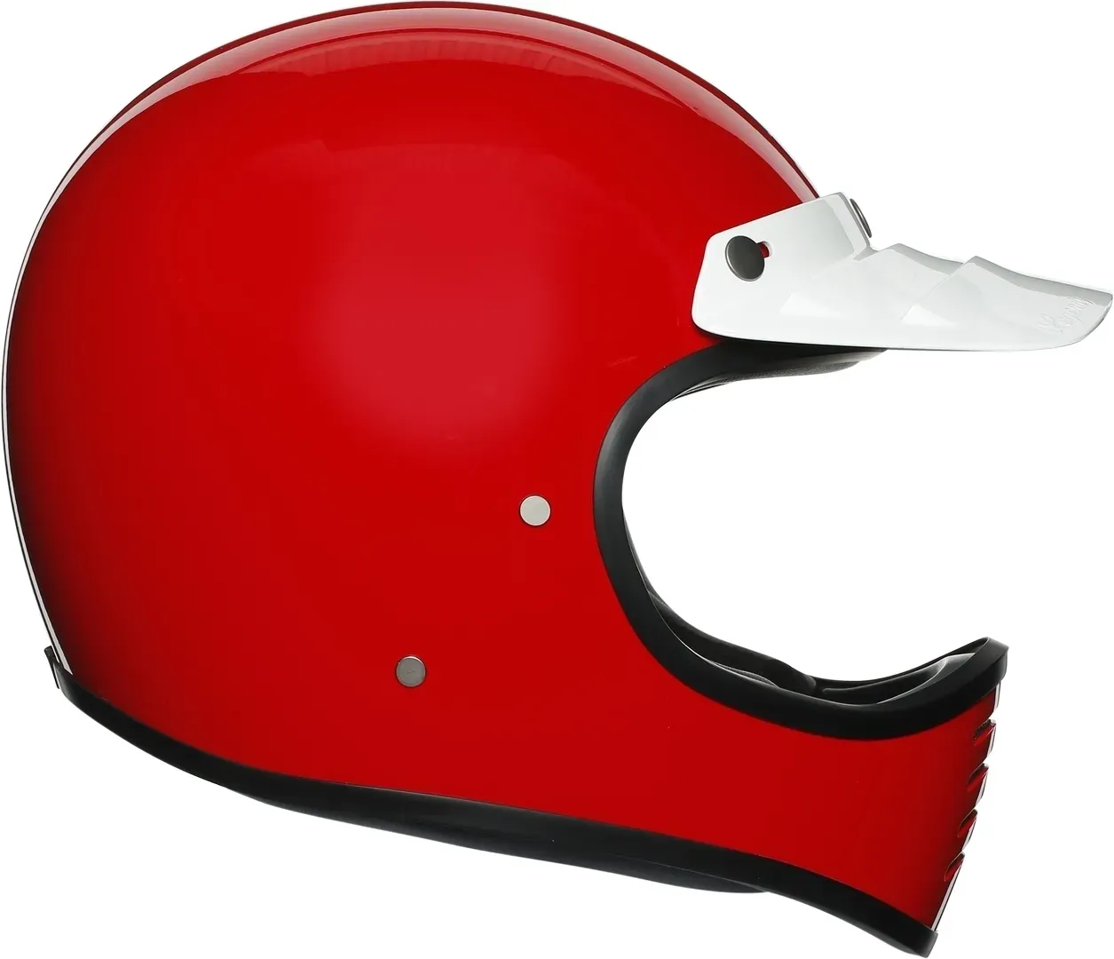 AGV Legends X101 Red Helm, rot, Größe XS für Männer