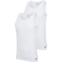 adidas Sportswear Unterhemd / Tanktop Active Flex Cotton in Weiß | Gr.: M