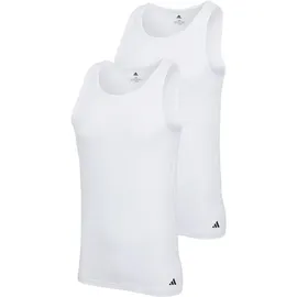 adidas Sportswear Unterhemd / Tanktop Active Flex Cotton in Weiß | Gr.: M