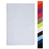 MSV Chenille 60 x 90 cm weiß