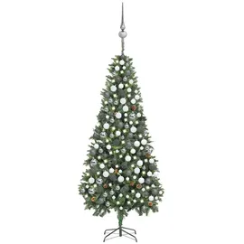 vidaXL Künstlicher Weihnachtsbaum grün 210 cm
