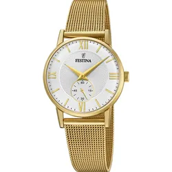 Festina Quarz Damen Retro F20573/2 - silber - 29mm