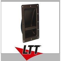 Adam Hall Hardware 34001 Schalengriff Stahl schwarz pulverbeschichtet