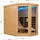 Artsauna Esbjerg mit Triplex-Heizsystem & Hemlockholz