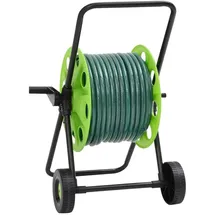 vidaXL Schlauchwagen 20 m PVC Grün