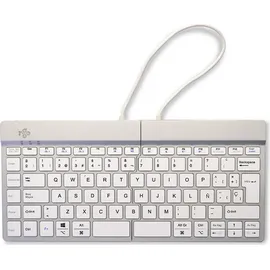 R-Go Tools Rgosbeswlwh Kabellose Tastatur Und Maus Spanisch - White