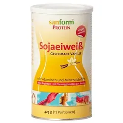 Sanform Protein Sojaeiweiß Vanille Pulver