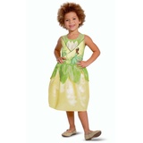 Disney Princess Tiana Kinderkostüm Basic Plus S (4-6), Grün