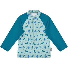 Sterntaler Badeshirt Langarm Dino Türkis/Grün 116