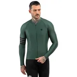 SIROKO M2 Gravel Langarm-trikot - Green - L