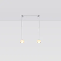 serien lighting Reef LED Pendelleuchte mit Baldachinprofil 2-flammig Single-Product