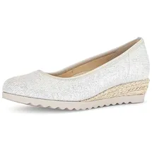 Gabor "Keilpumps", Damen, Gr. 40.5 silber, Schuhe