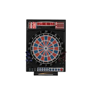 KARELLA Premium Silver Elektronische Dartscheibe inkl. 24 Softdarts