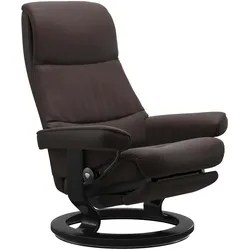 Stressless View | Power Sessel M Paloma Chocolate Schwarz
