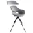 Velvet drehbar grau