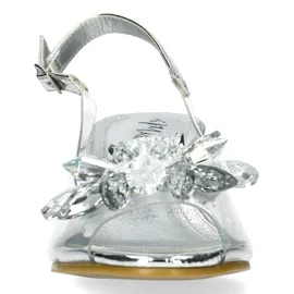 LAURA VITA Damen Sandalen #SeoVarYear# für Damen, silber, 40 EU