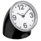 Alessi - Cronotime Tischuhr, schwarz