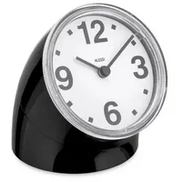 Alessi - Cronotime Tischuhr, schwarz