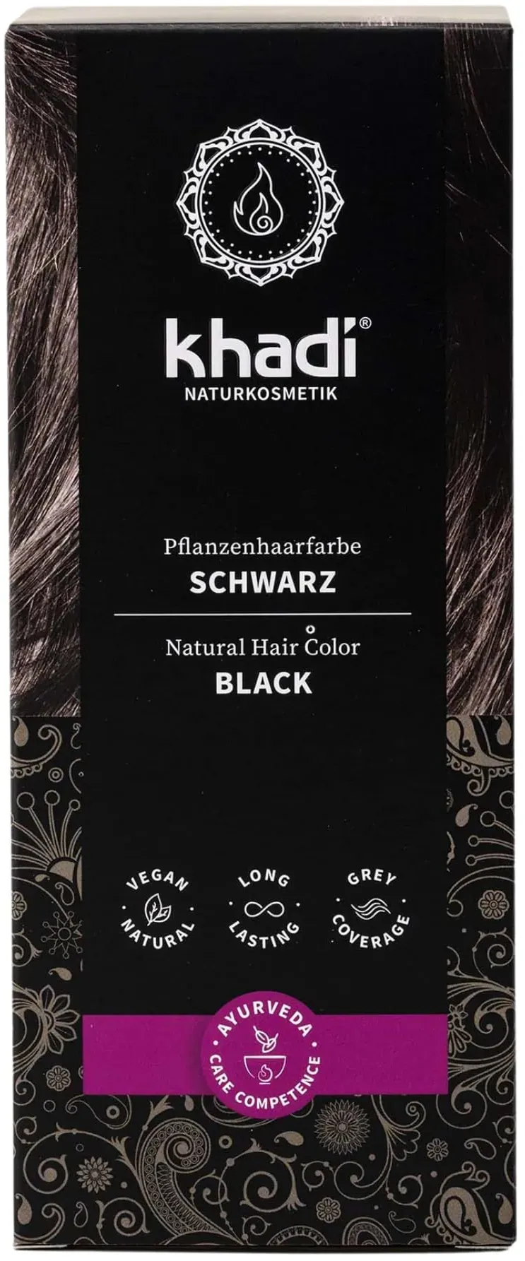 khadi pflanzenhaarfarbe schwarz