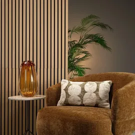 wall-art Akustik-Wandpaneele Aku Braun 4 St. 60 x 30 x 2 cm