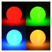 Levandeo® LED Kugel 8cm Mehrfarbig
