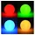 Levandeo® LED Kugel 8cm Mehrfarbig