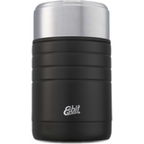 Esbit Majoris Thermobehälter 800ml, Schwarz - aus Edelstahl für warme und kalte Speisen