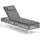 Costway Sonnenliege 1 St. mit Auflage 0 x 0 x 0 cm Grau