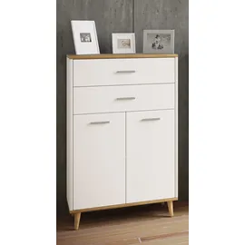 VCM Holz Highboard Kommode Schublade Lindas