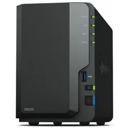 NAS-Netzwerk-Speicher Synology DS223 Schwarz