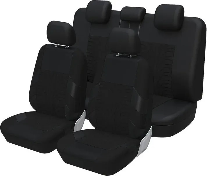 Y33376-5 Auto-Sitzbezug-Set schwarz