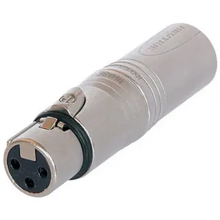 Neutrik NA3FM XLR-Adapter XLR-Buchse - XLR-Stecker 1St.