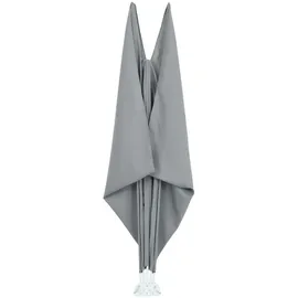 vidaXL Seitenmarkise 240 x 160 cm Grau Polyester