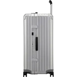 Samsonite Lite-Box Alu Trunk 4-Rollen Cabin 80 cm / 106 l silber/aluminium