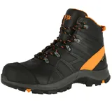 Haix Black Eagle Safety 54 mid schwarz/orange Gr. 111/2 - UK 11.5 EU 47 -