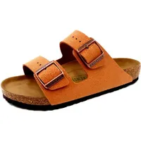 Birkenstock Arizona Birko-Flor Nubuk braun 45