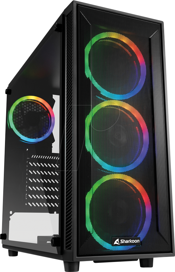 SHARK TG4M RGB - Sharkoon TG4M RGB ATX Gehäuse