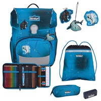 Scout Neo Safety Light Schulranzen-Set 5-teilig Polar Blue