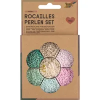 Folia Rocailles Perlen-Set Pastell
