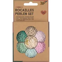 Folia Rocailles Perlen-Set Pastell