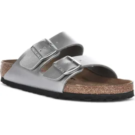 Birkenstock Arizona Birko-Flor silber 40