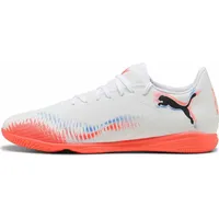 Puma Future 8 Play Hallenfußballschuhe Herren PUMA White/PUMA Black/Glowing Red 44,5