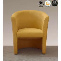 Home affaire Cocktailsessel »Tabby«, (1 St.), Antifleck-Beschichtung Home affaire YELLOW