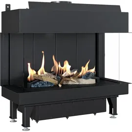 Kratki LEO 70 Gaskamin 7,3 kW schwarz