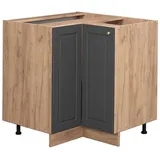 Vicco Eckunterschrank Fame-Line, 80.5 cm ohne Arbeitsplatte