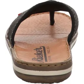 Rieker Herren 21084 Zehentrenner, Schwarz 40