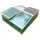 Gardiun Gewächshaus Jaca Ii 108x108x40 cm, Giebeldach Polycarbonat, transparent